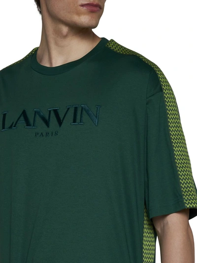 Shop Lanvin T-shirts And Polos In Bottle