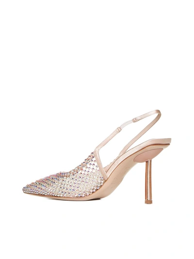 Shop Le Silla With Heel In Skin