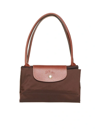 Shop Longchamp Bags In Ebene