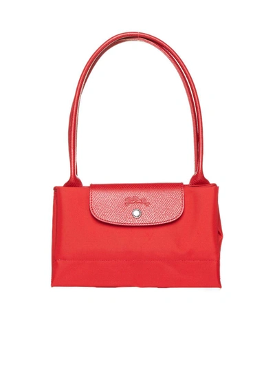 Shop Longchamp Bags In Tomate