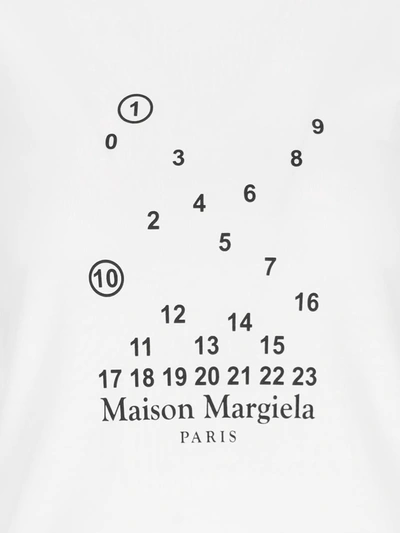 Shop Maison Margiela T-shirts And Polos In White