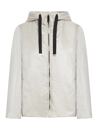 Shop Max Mara The Cube Padded Jacket In White