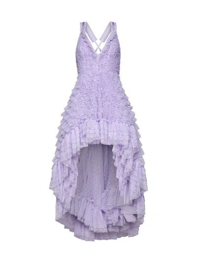 Shop Needle & Thread Needle&thread Dresses In Periwinkle Purple