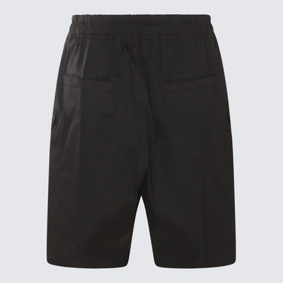 Shop Rick Owens Black Cotton Shorts