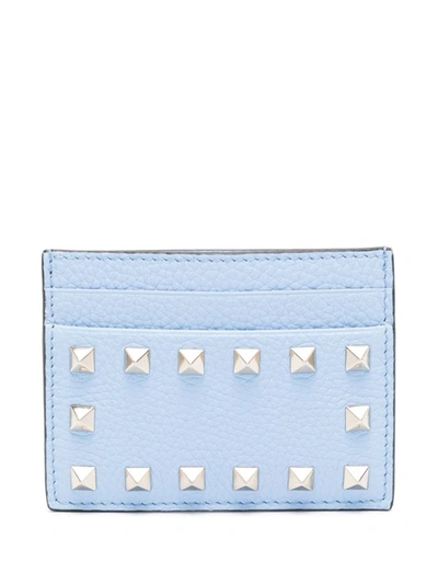 Shop Valentino Garavani Wallets In Blue