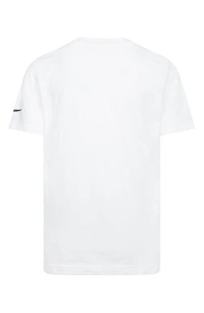 Shop 3 Brand Kids' Rwb Nike X Futura Box Logo Graphic T-shirt In White