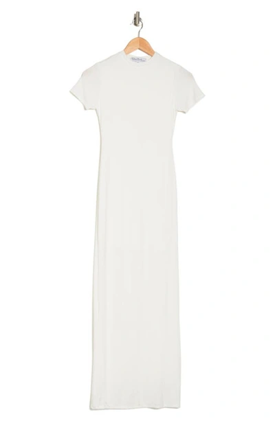 Shop Velvet Torch T-shirt Maxi Dress In White