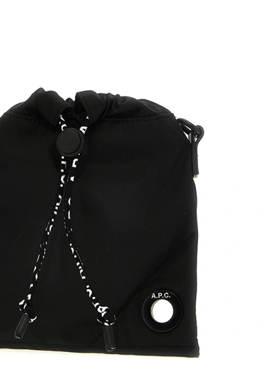 Shop Apc A.p.c. 'reset Neck Pouch' Crossbody Bag In Black