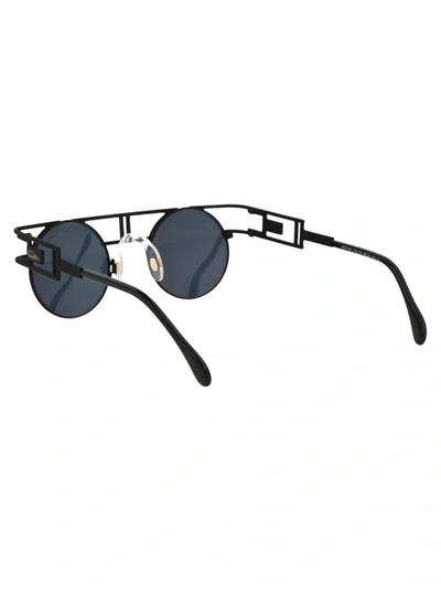 Shop Cazal Sunglasses In 010 Black