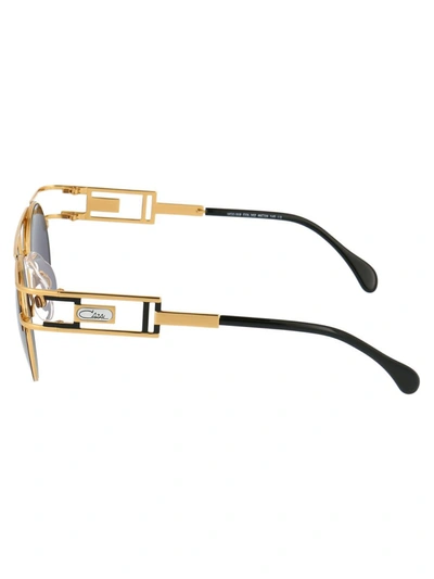 Shop Cazal Sunglasses In 302 Gold Black