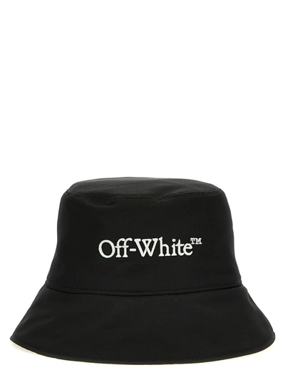 Shop Off-white 'bookish' Bucket Hat In White/black