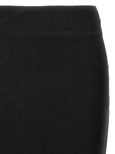 Shop The Andamane 'nemesia' Long Skirt In Black