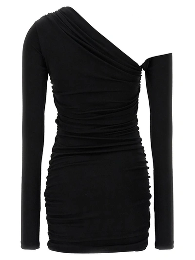 Shop The Andamane 'olimpia' Mini Dress In Black