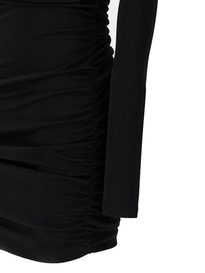 Shop The Andamane 'olimpia' Mini Dress In Black