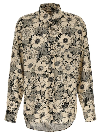 Shop Tom Ford Floral Print Shirt In Multicolor