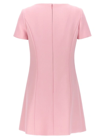 Shop Versace Mini Dress In Pink