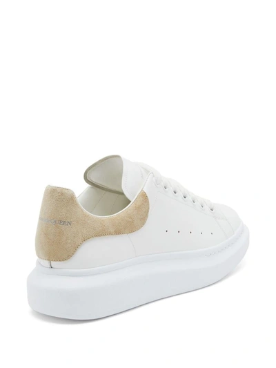 Shop Alexander Mcqueen Sneaker "oversize" In White
