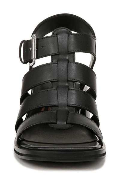 Zodiac Joleen Womens Strappy Faux Leather Block Heel In Black