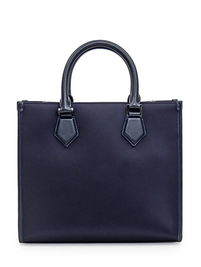 Shop Dolce & Gabbana Dg Shopping Bag In Blue