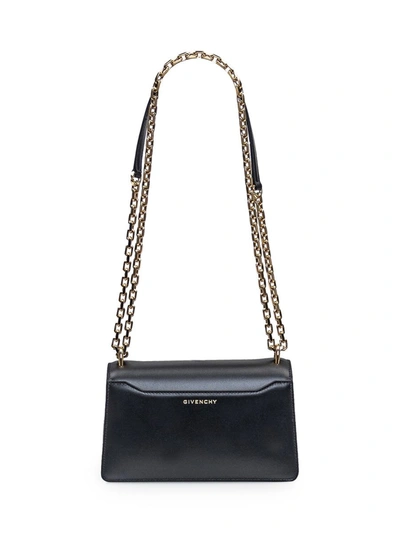 Shop Givenchy 4g Bag With Chain In Black