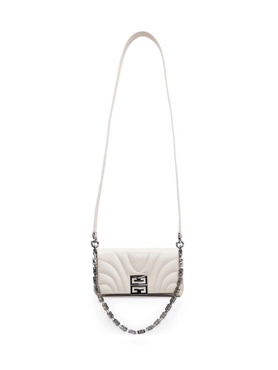 Shop Givenchy 4g Micro Bag In White