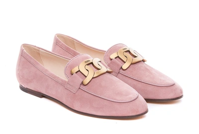 Shop Tod's Flat Shoes In Pink