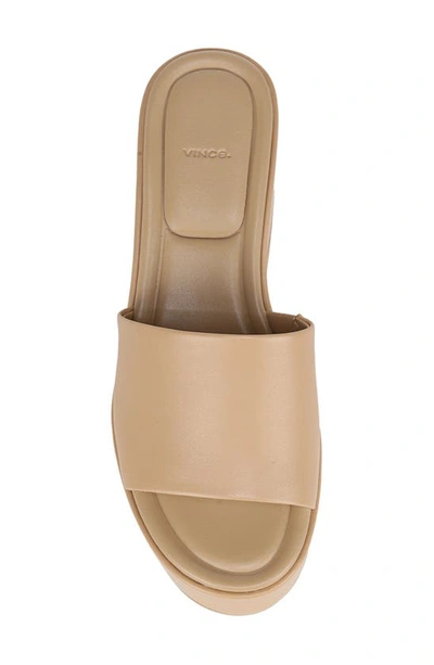 Shop Vince Polina Platform Sandal In Blonde