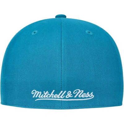 Shop Mitchell & Ness Teal Detroit Pistons Hardwood Classics Mvp Team Ground 2.0 Fitted Hat