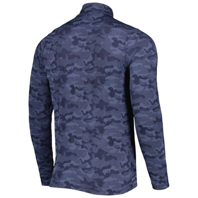 Shop Antigua Navy Houston Texans Brigade Quarter-zip Sweatshirt
