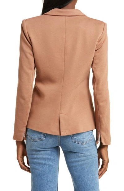 Gibsonlook Double Breasted Cotton Blend Blazer In New Cork