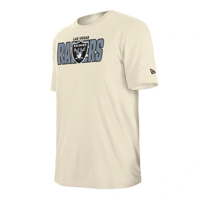 Shop New Era Cream Las Vegas Raiders 2023 Nfl Draft T-shirt