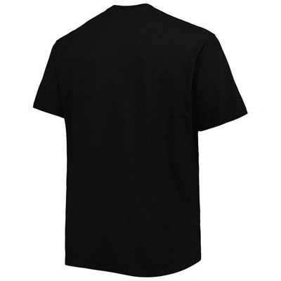 Shop Profile Black Detroit Pistons Big & Tall Heart & Soul T-shirt