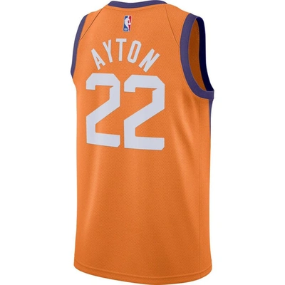 Shop Jordan Brand Deandre Ayton Orange Phoenix Suns 2020/21 Swingman Jersey