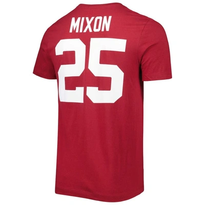 Shop Jordan Brand Joe Mixon Crimson Oklahoma Sooners Alumni Name & Number Team T-shirt