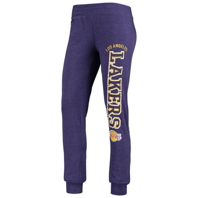 Shop Concepts Sport Purple Los Angeles Lakers Hoodie & Pants Sleep Set