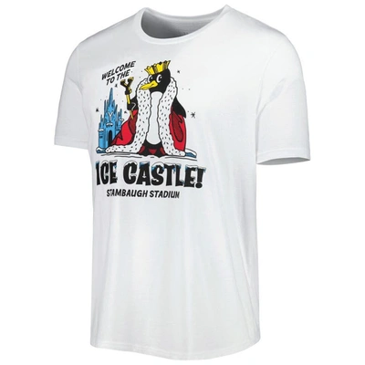 Shop Homefield White Youngstown State Penguins Ice Castle Hometown T-shirt
