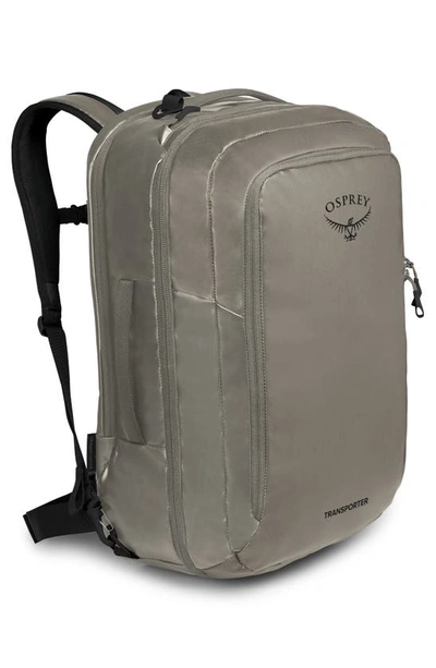 Shop Osprey Transporter® 44l Carry-on Travel Backpack In Tan Concrete