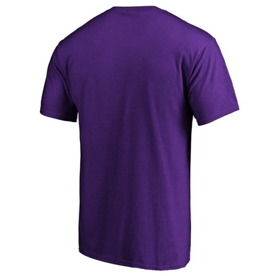 Shop Fanatics Branded Purple Colorado Rockies Heart & Soul T-shirt