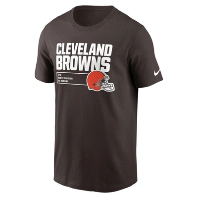 Shop Nike Brown Cleveland Browns Division Essential T-shirt