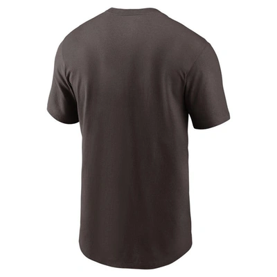 Shop Nike Brown Cleveland Browns Division Essential T-shirt