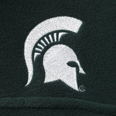 Shop Columbia Green Michigan State Spartans Flanker Iii Fleece Team Full-zip Jacket