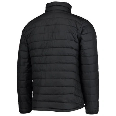 Shop Columbia Black Oregon State Beavers Powder Lite Omni-heat Reflective Full-zip Jacket