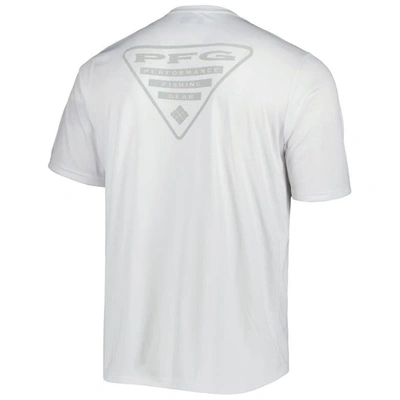 Shop Columbia White Charlotte Fc Terminal Tackle Omni-shade T-shirt