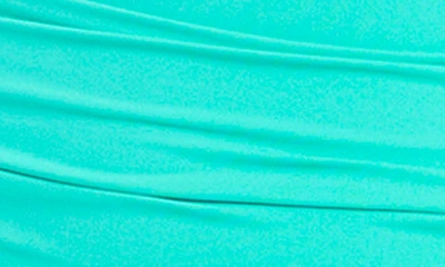 Shop Bleu By Rod Beattie Kore Shirred Underwire One-piece Swimsuit In Bora Bleu