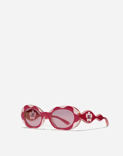 Dolce & Gabbana Occhiale Sole-202401 In Fuchsia