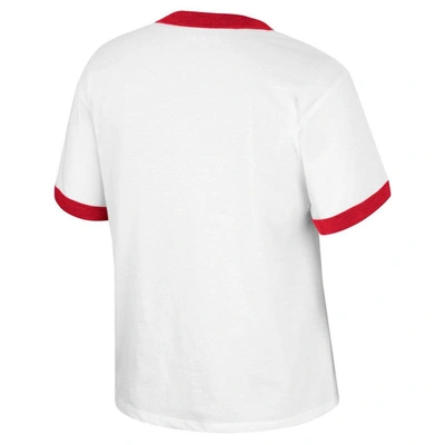 Shop Colosseum X Wrangler White Alabama Crimson Tide Freehand Ringer T-shirt