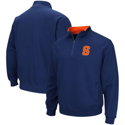 Shop Colosseum Navy Syracuse Orange Tortugas Team Logo Quarter-zip Jacket