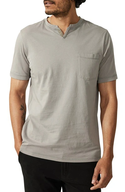 Shop Good Man Brand Premium Cotton T-shirt In Frost Grey