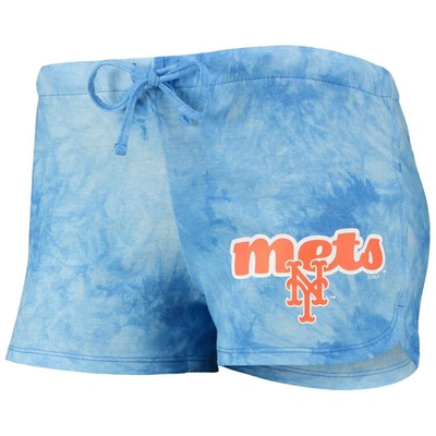Concepts Sport Royal New York Mets Billboard Racerback Tank Top & Shorts Set In Royal