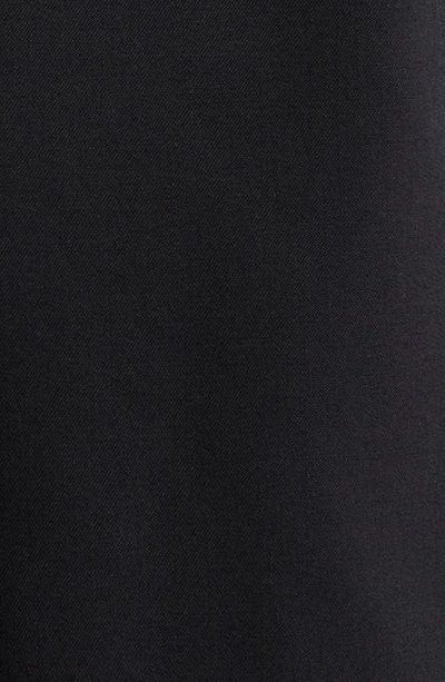 Area Crystal-embellished Wool Blazer Jacket In Black